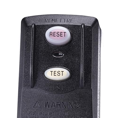 Miniatura 5 de Reemplazo de enchufe GFCI de 15 amperios y 3 clavijas GFI impermeable Disyuntor con certificación UL para lavadora a presión, bomba de piscina,