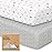 KeaBabies 2-Pack Baby Crib Sheets for Boys, Girls - 52x28 Viscose Derived from Bamboo Toddler Bed Sheets Neutral, Fitted Crib Mattress Cover for Standard Baby Bedding, Soft & Cozy (Nordic)