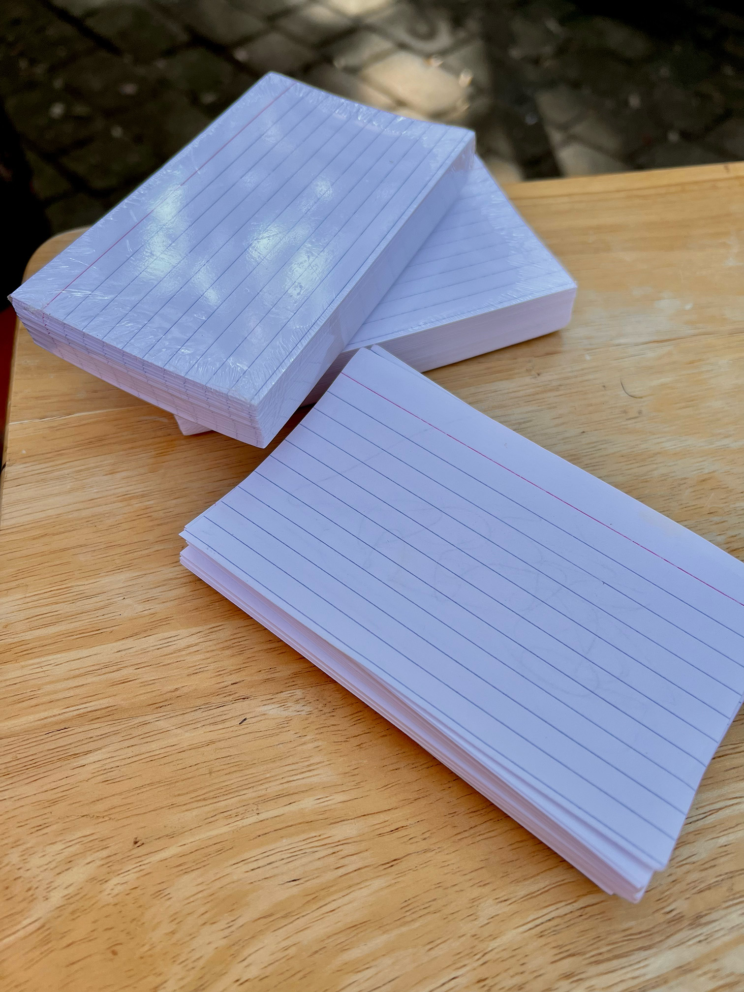 Index Cards 3x5