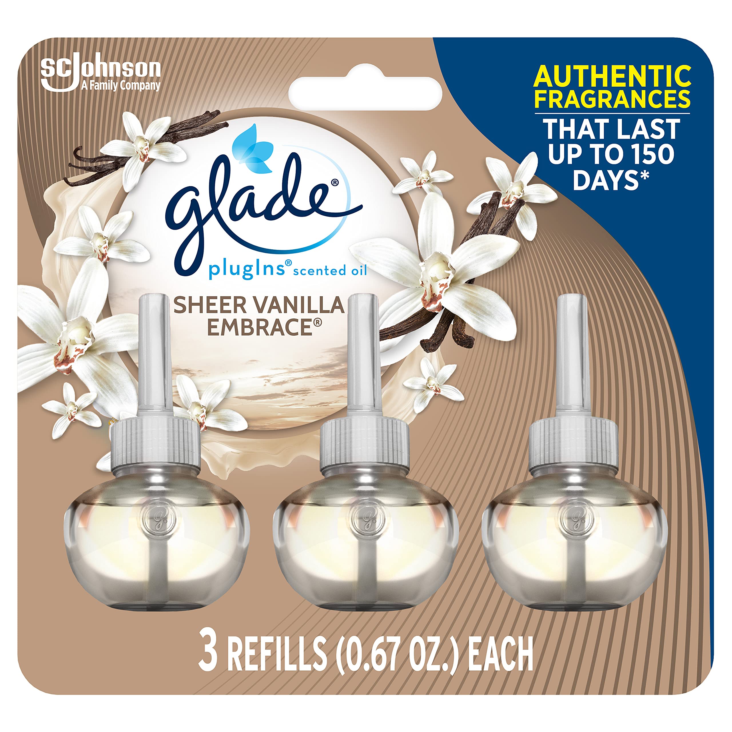 Buy Glade PlugIns Refills Air Freshener, Scented and Essential Oils for