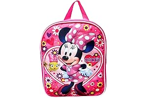 Disney/Marvel Kids Licensed 10 Inch Minnie Mouse Mini Backpack