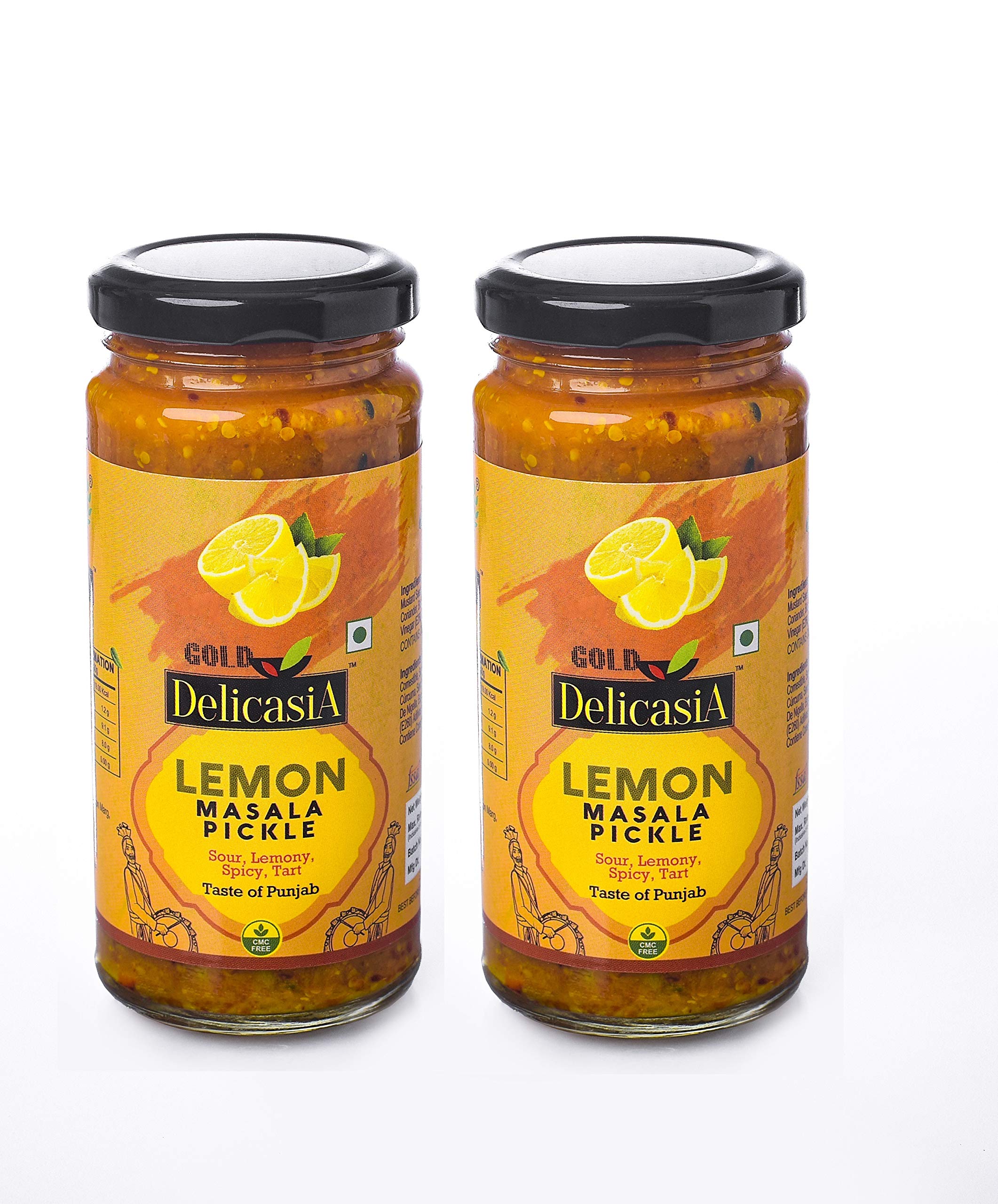 DELICASIA Gold Lemon Masala Pickle 250 gm (Combo of 2) Brand of SRs. Indian Flavor. NO Artificial Color and Flavors. Gluten Free. 77 Years of Trust (B08CVFK892) Amazon Price History, Amazon Price Tracker