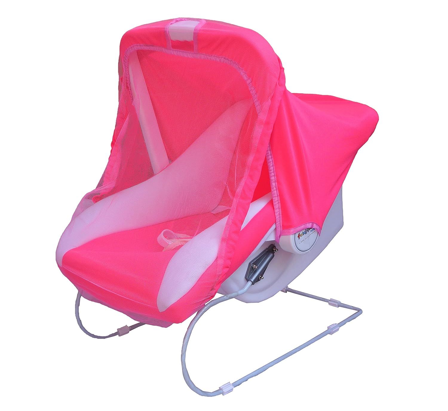 Buy eHomeKart Funride Kid's Pink Carry Cot Cum Bouncer 11 in 1 with