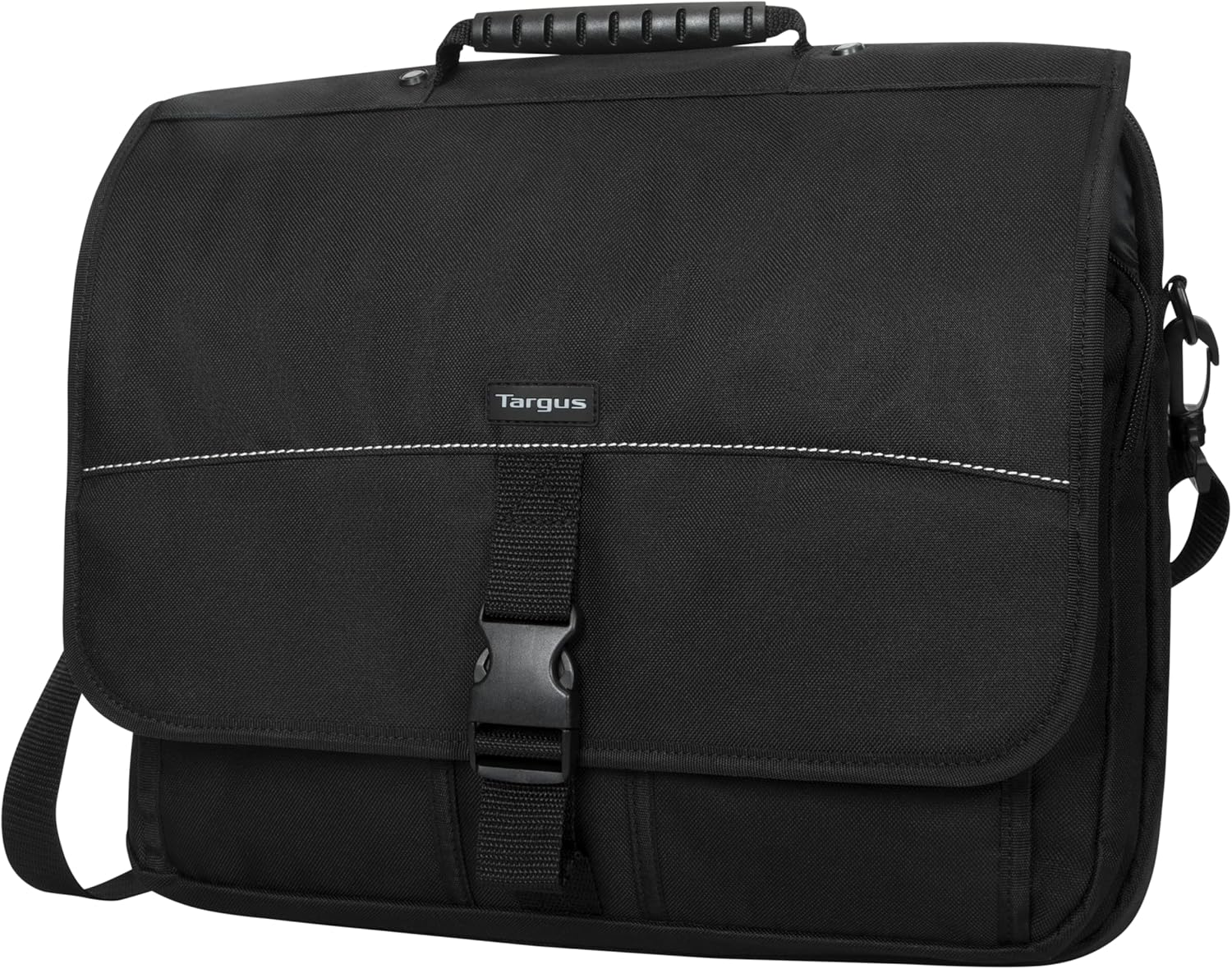Targus Laptop Bag Carrying Case for 15.6-Inch Laptops Messenger Bag Slim Laptop Bag for Men Women, Bags for HP laptops, Microsoft, Dell, Lenovo, and Apple Laptops, Women/Mens Work Bag, Black(TCM004US) : Electronics