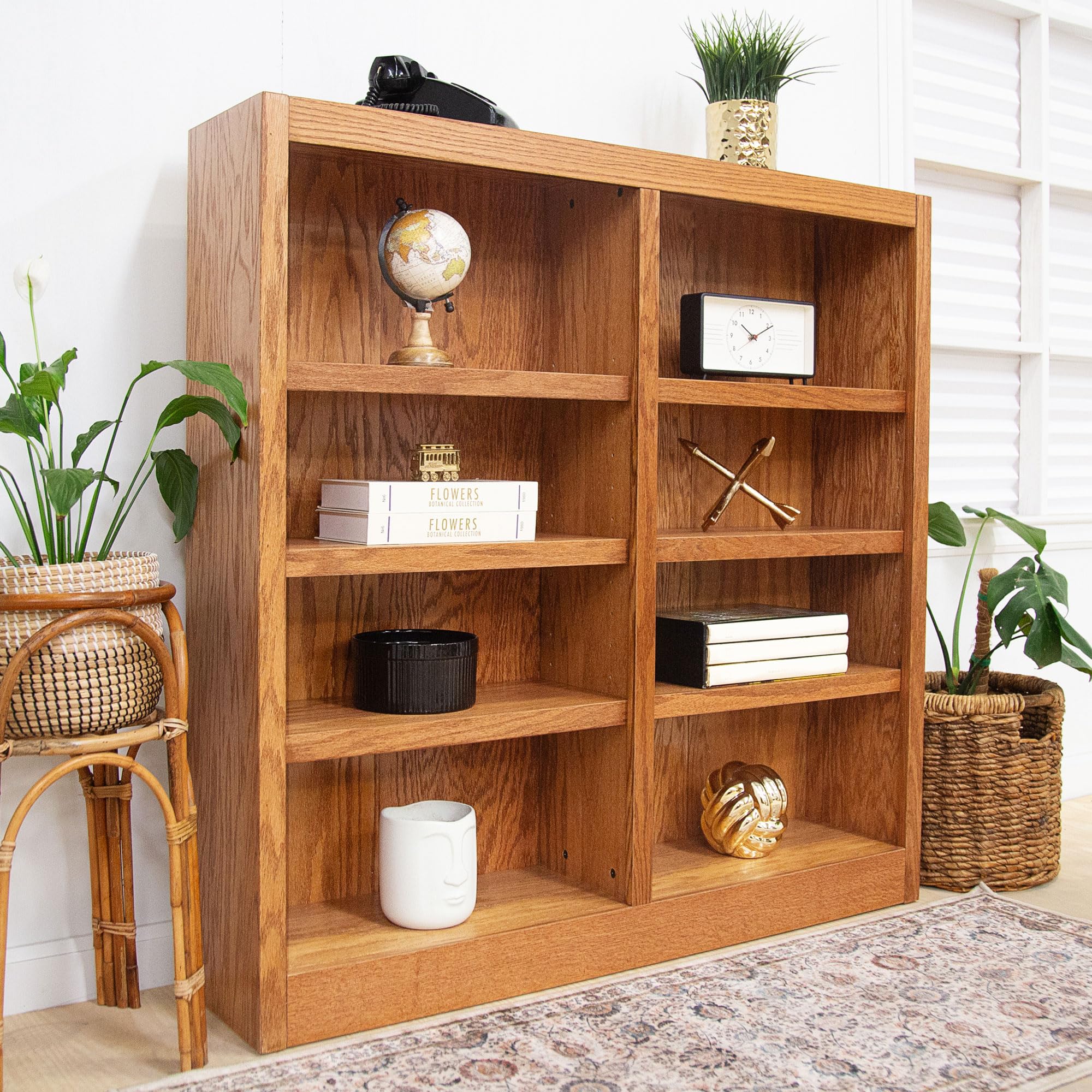 Amazon.com: Concepts In Wood Book Shelf - Wood Bookcase Furniture