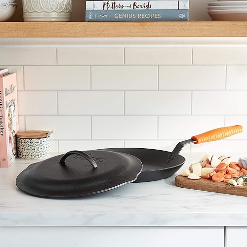 Miniatura 2 de Tapa de hierro fundido de Lodge de 9 pulgadas Negro