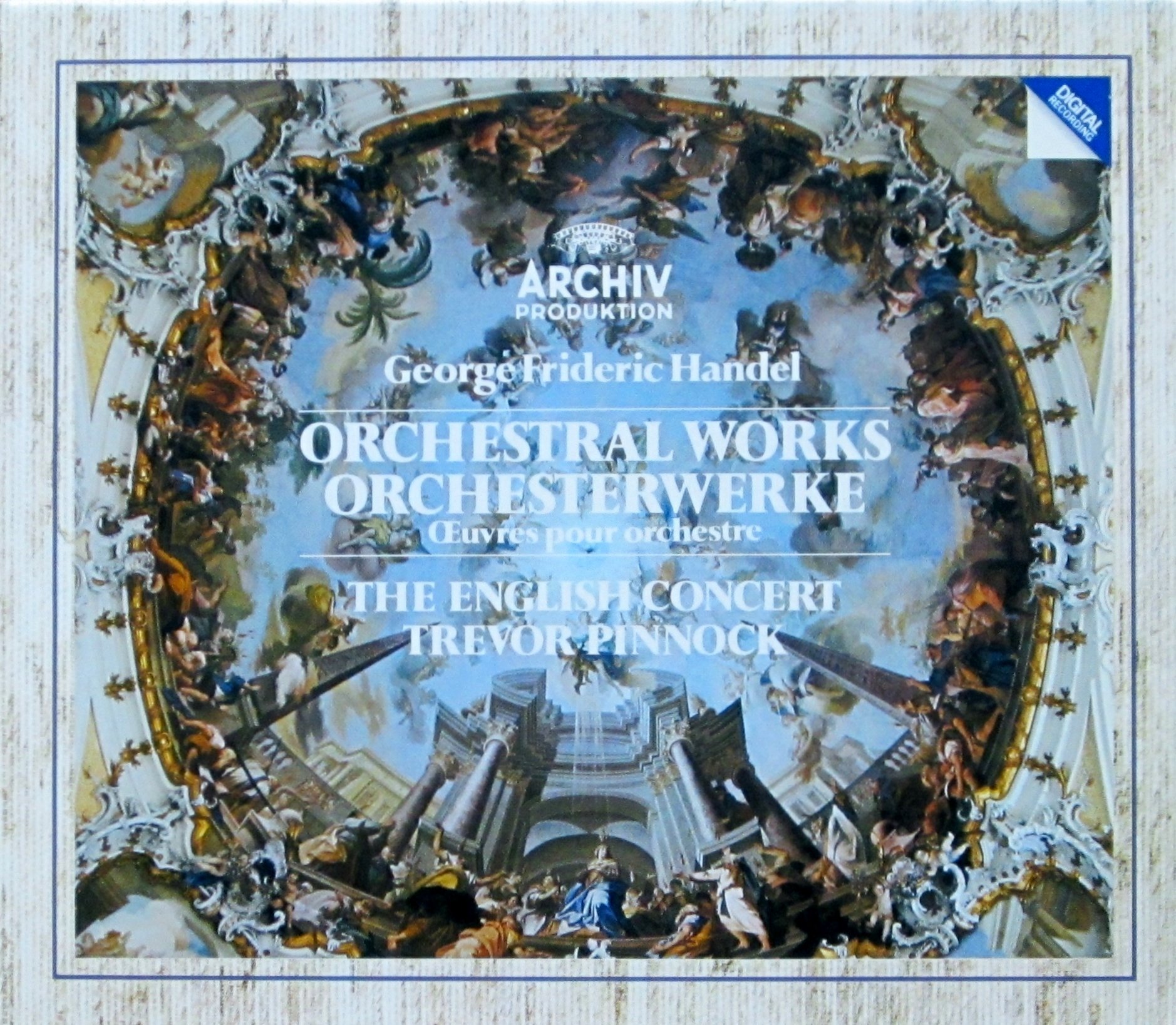 Haendel : Orchestral works / Orchesterwerke / Oeuvres pour Orchestre