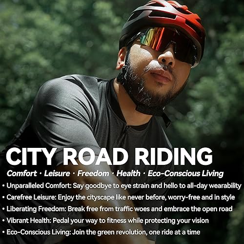 Miniatura 5 de Gafas de sol deportivas para hombres y mujeres, gafas de sol de béisbol para niños, TR90 marco de protección UV gafas