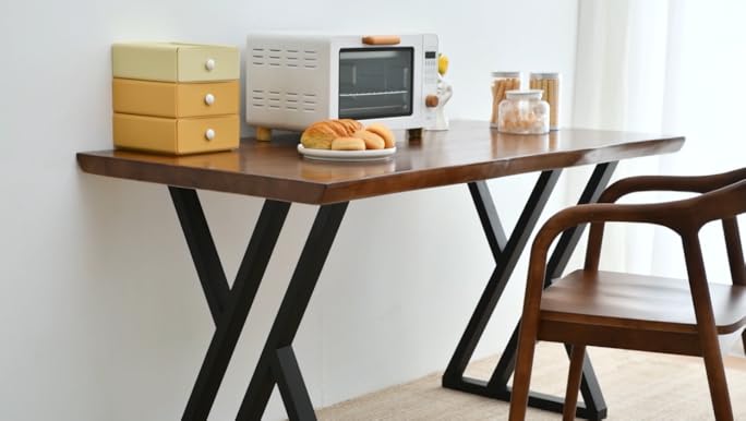 Amazon.com: SXXjiaju Solid Wood Desk 55 inches, Wood