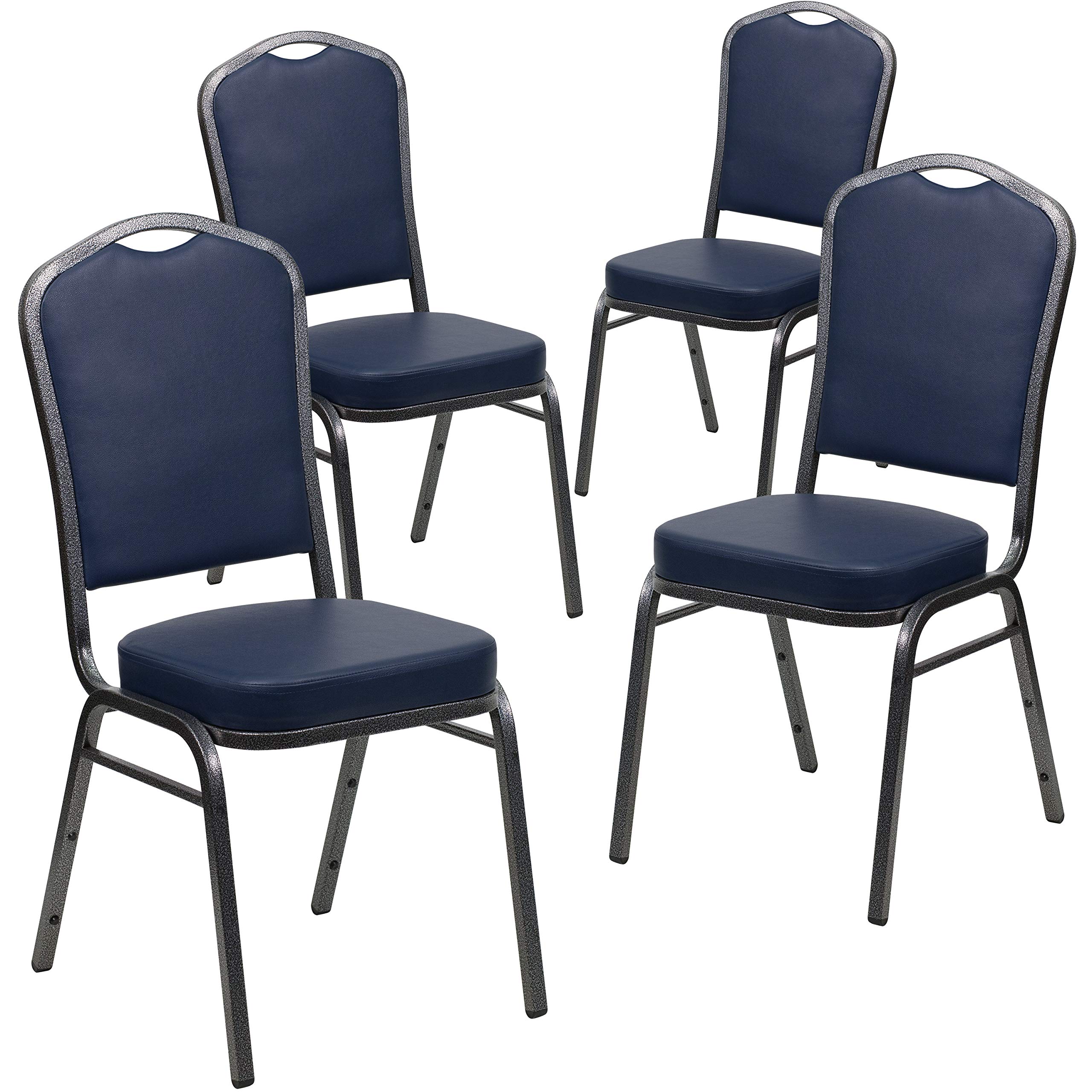 Amazon.com: Flash Furniture 4 Pack HERCULES Series Crown Back