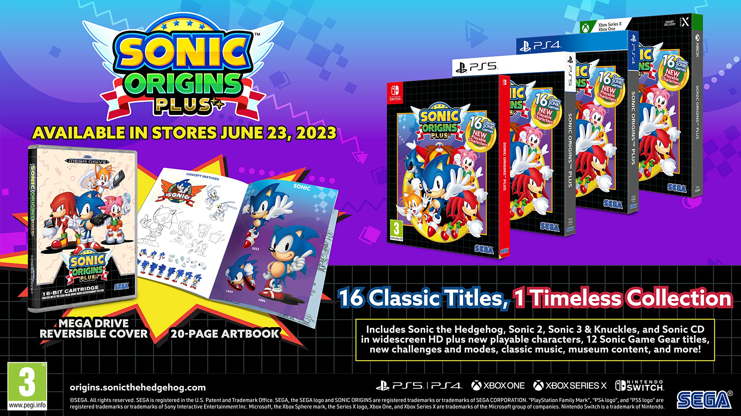 SEGA Sonic Origins Plus