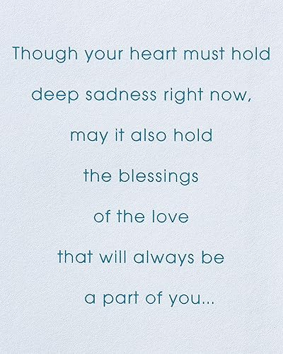 Miniatura 3 de Tarjeta de condolencia religiosa de American Greetings (Fe, Esperanza y Amor)