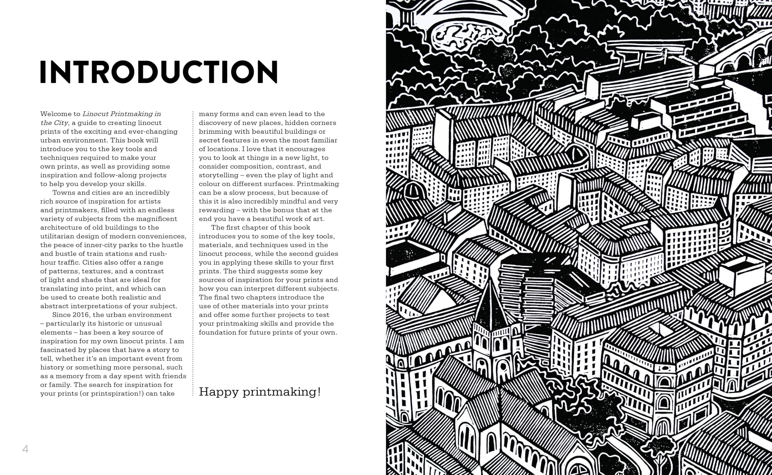 Linocut Printmaking in the City: Tools and Techniques for the Urban Artist (Art in the City)