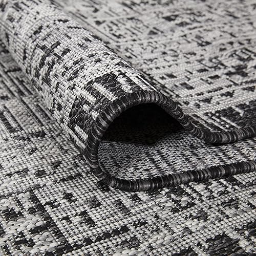 Miniatura 8 de Keen Home Design Alfombra moderna para exteriores, lavable de 5 x 8 pies, para interiores y exteriores, para patio, cocina, balcón, playa, jardín,