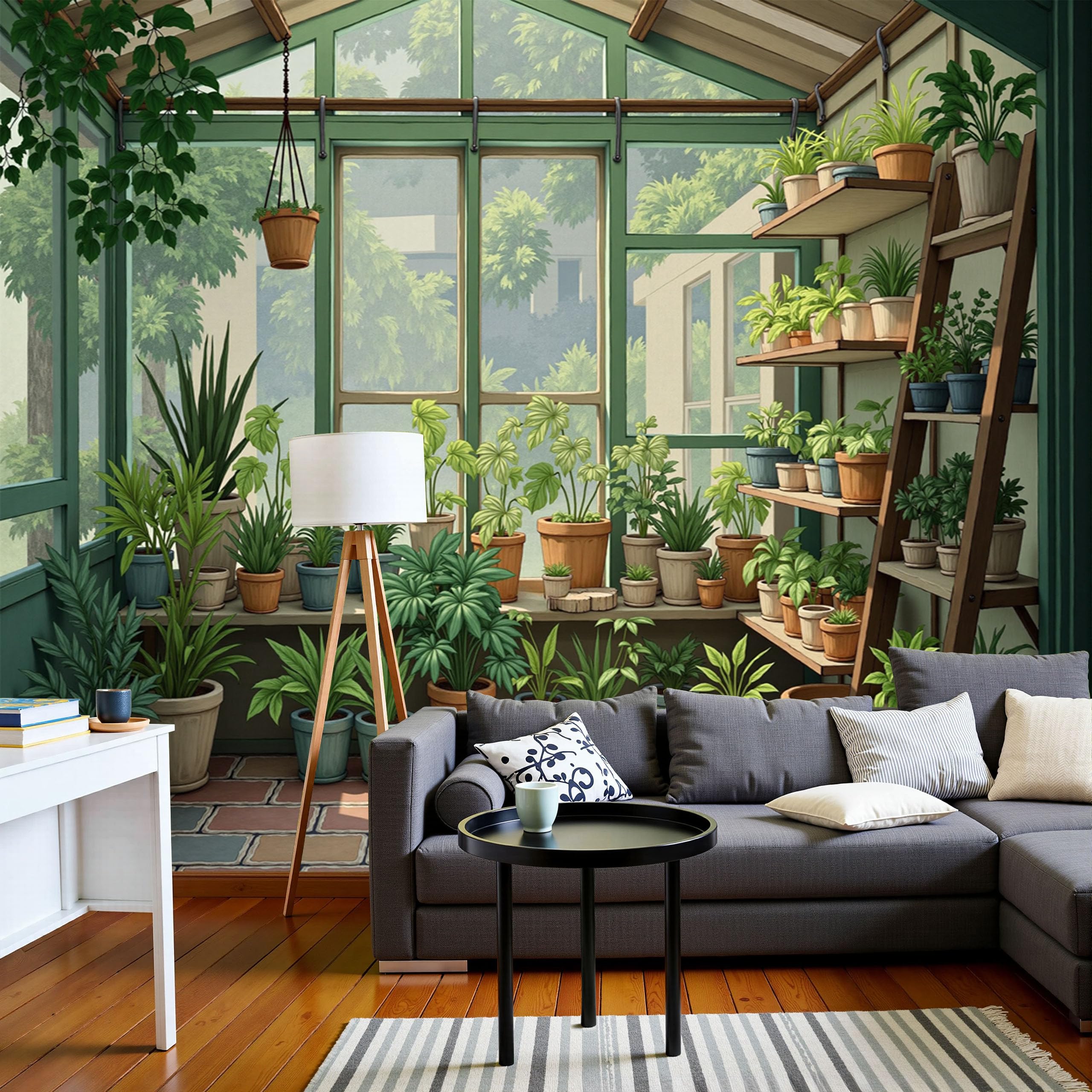 Papier peint soie effet panoramique pour une déco murale chic