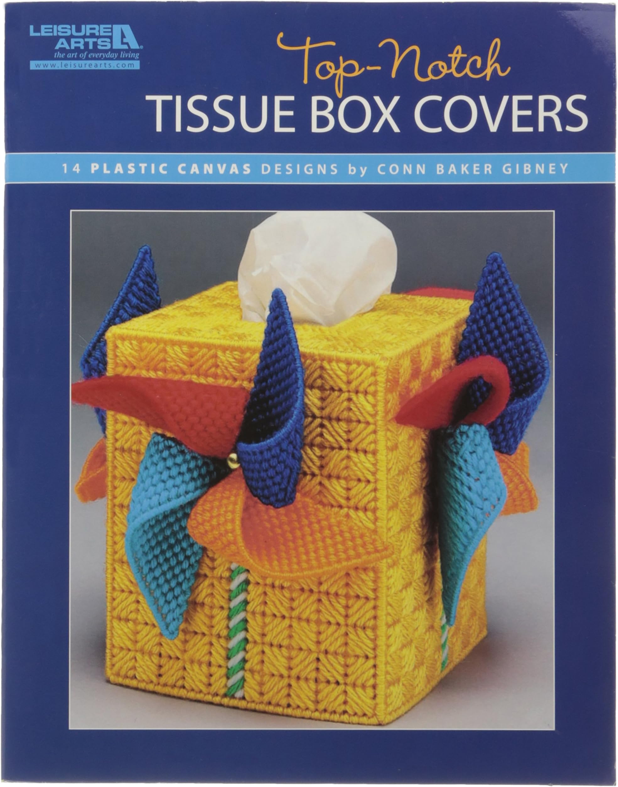 LEISURE ARTS-Top-Notch Tissue Box Covers