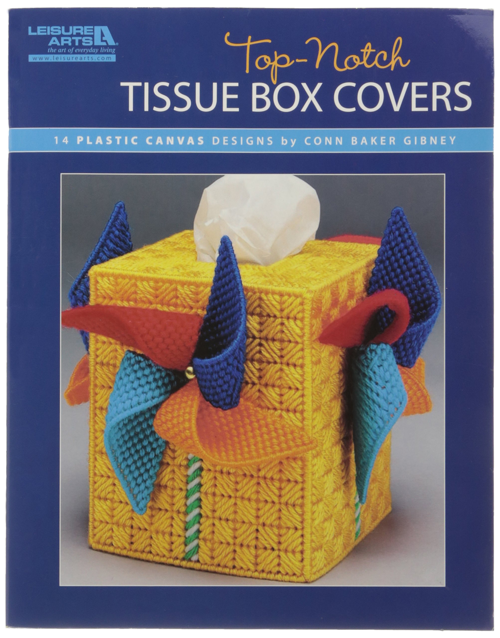 LEISURE ARTS-Top-Notch Tissue Box Covers