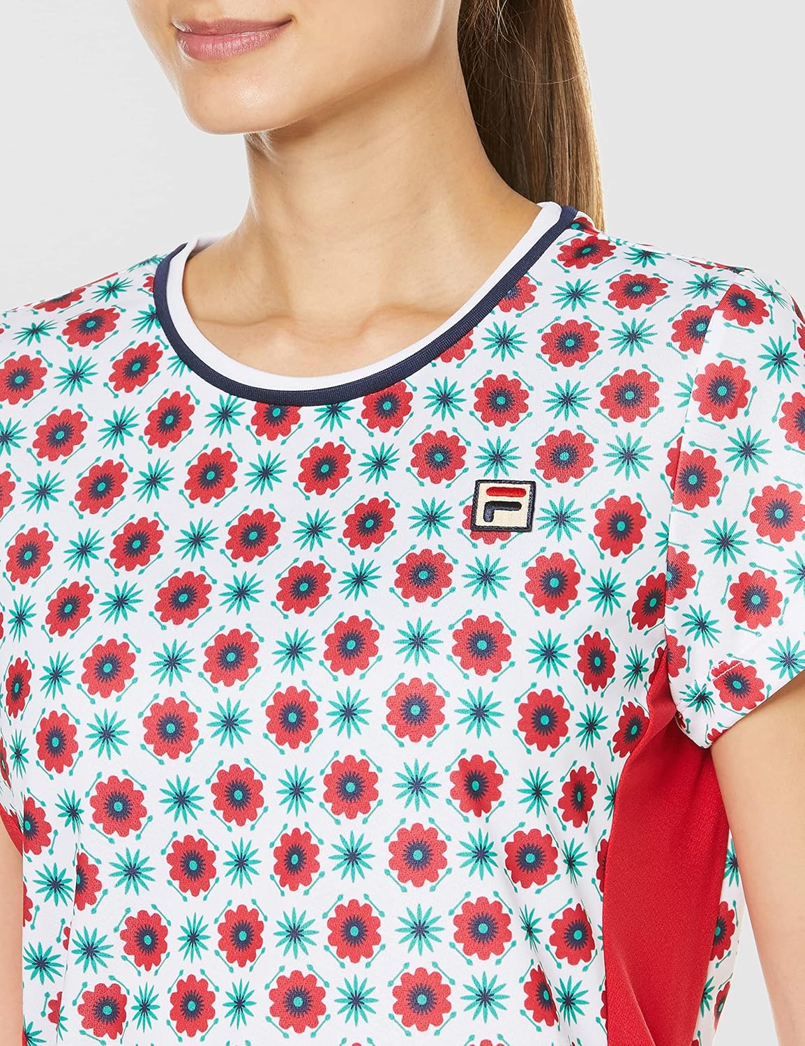 Amazon.co.jp: [フィラ テニス] ゲームシャツ 吸水速乾 UVカット