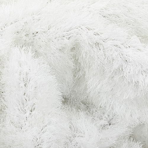 Miniatura 4 de Tapete Well Woven colección Chie Kuki de pelo largo ultra suave, de dos tonos