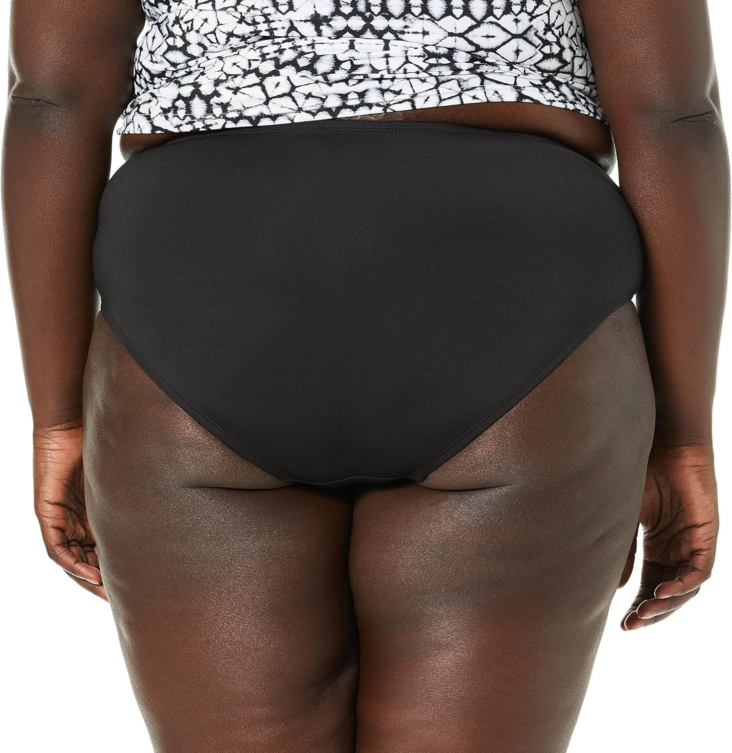 24th &amp; Ocean ビキニボトムSolid Mid Waist Hipster Bikini Swimsuit Bot