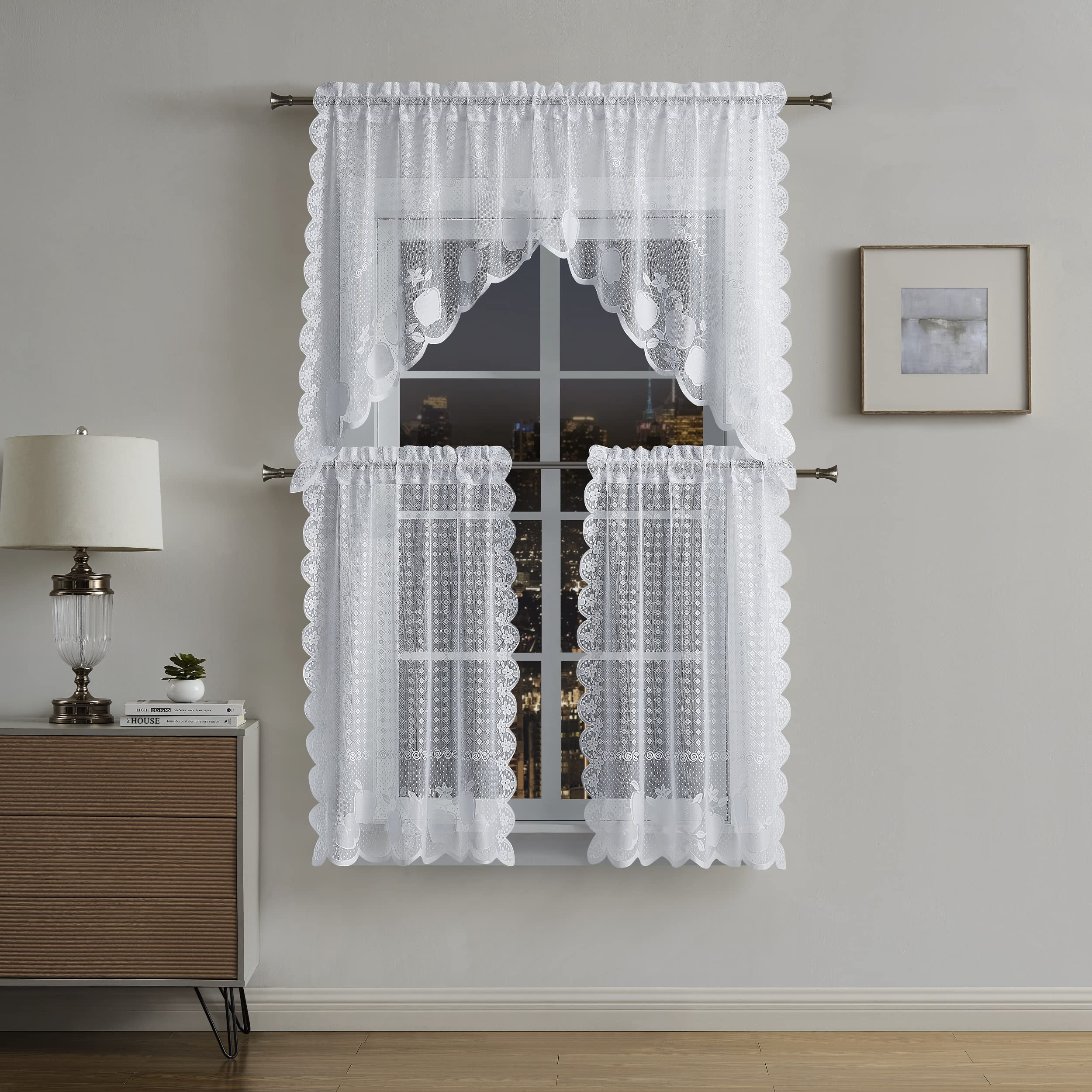 Amazon.co.jp: WARM HOME DESIGNS ホワイトキッチンウィンドウ