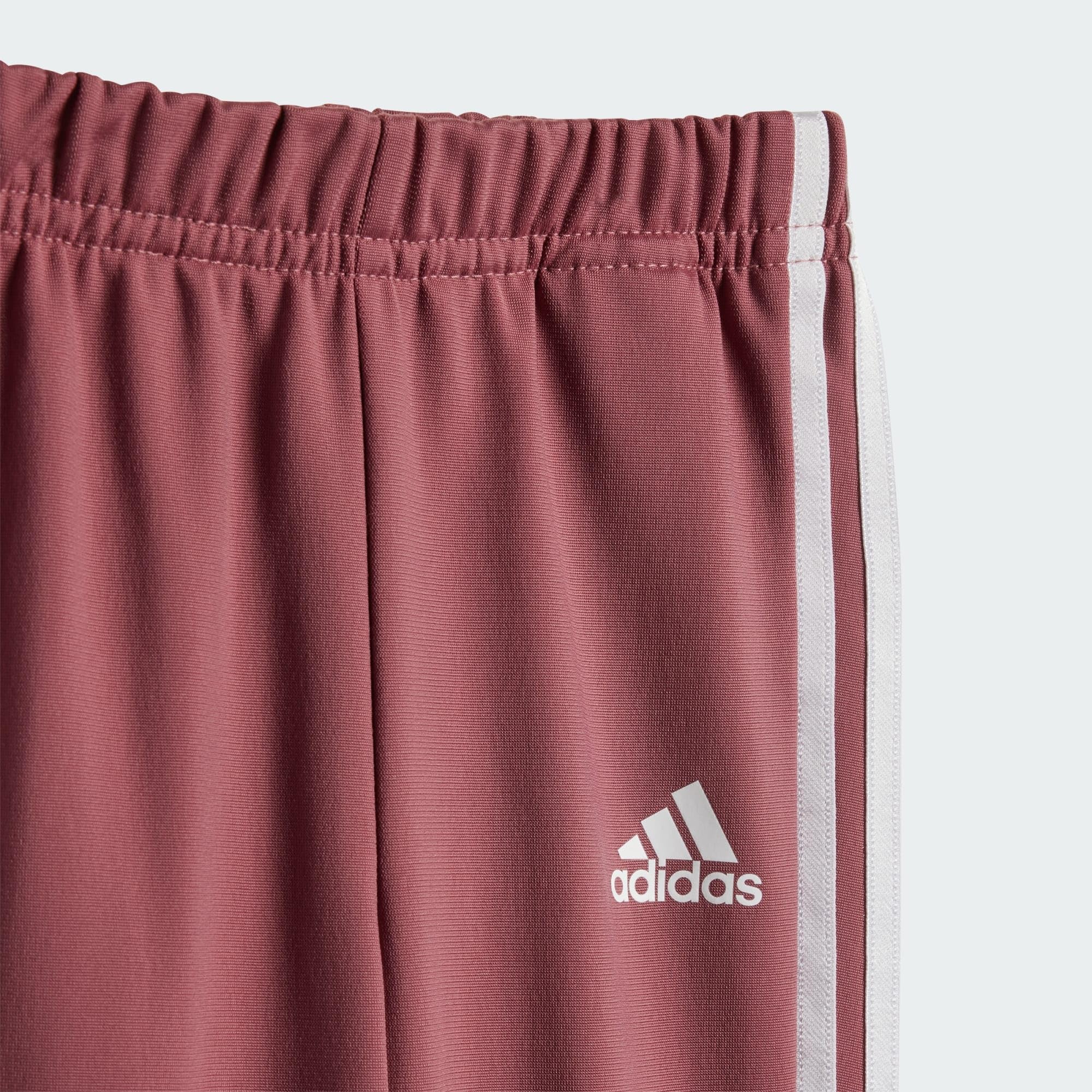 adidas Essentials Shiny Hooded Track Suit Pantaloni tuta Unisex - Bimbi 0-24