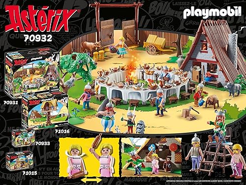 Miniatura 8 de Playmobil Asterix 70932 Cabaña de Vitalstatistix, juguete para niños a partir de 5 años