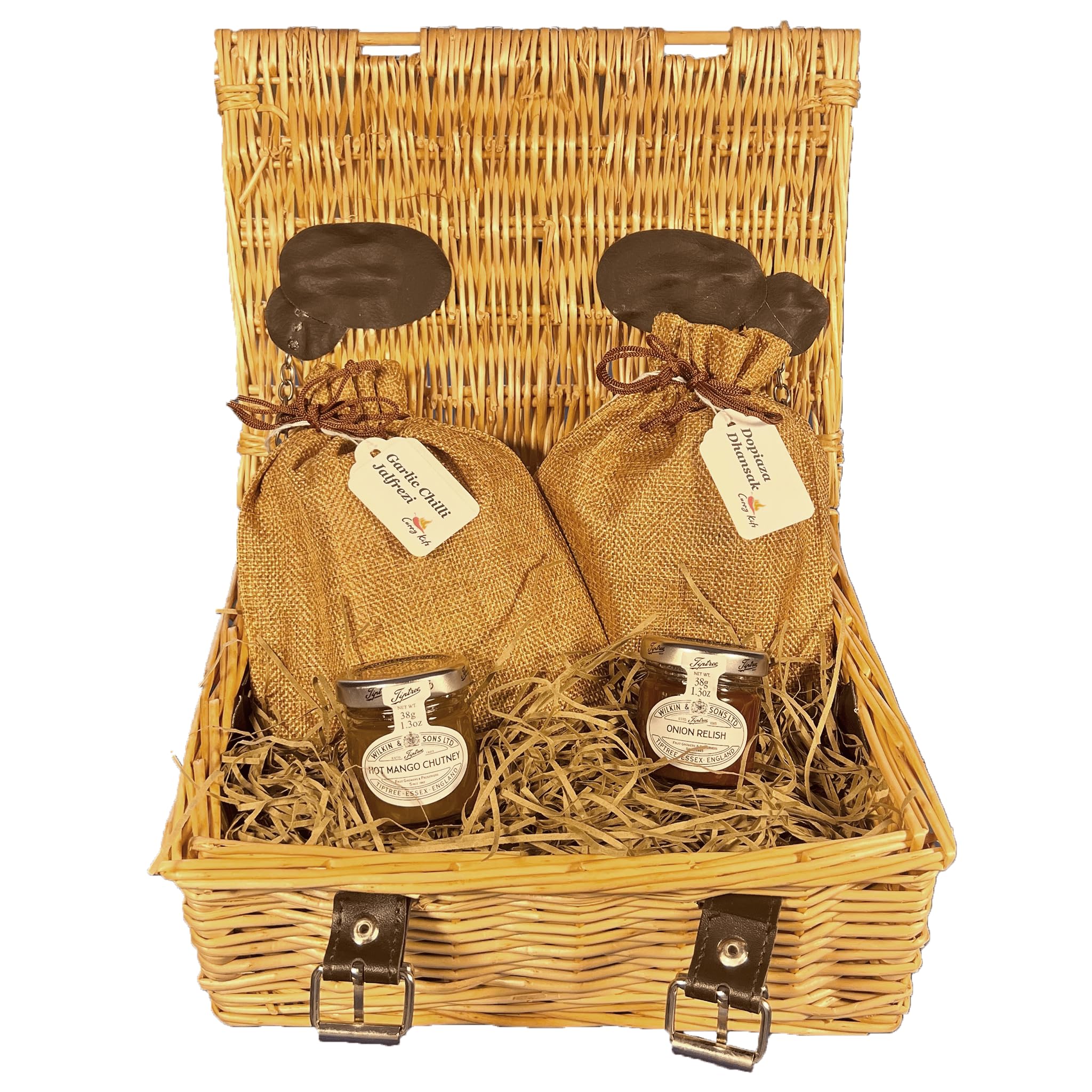 Curry Gift Set Hamper, Indian - Pack of 4 Curry Kits, Curry Gift Set, Spice Mixes (Medium)