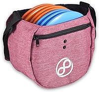Infinite Discs Easy Bag: Affordable Disc Golf Starter Bag Holds 10 Discs with Secure Strap & Pocket