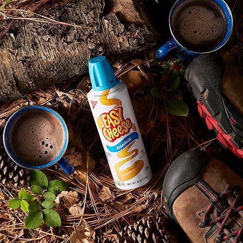 Miniatura 5 de Easy Cheese American Cheese Snack latas de 12 - 8 onzas