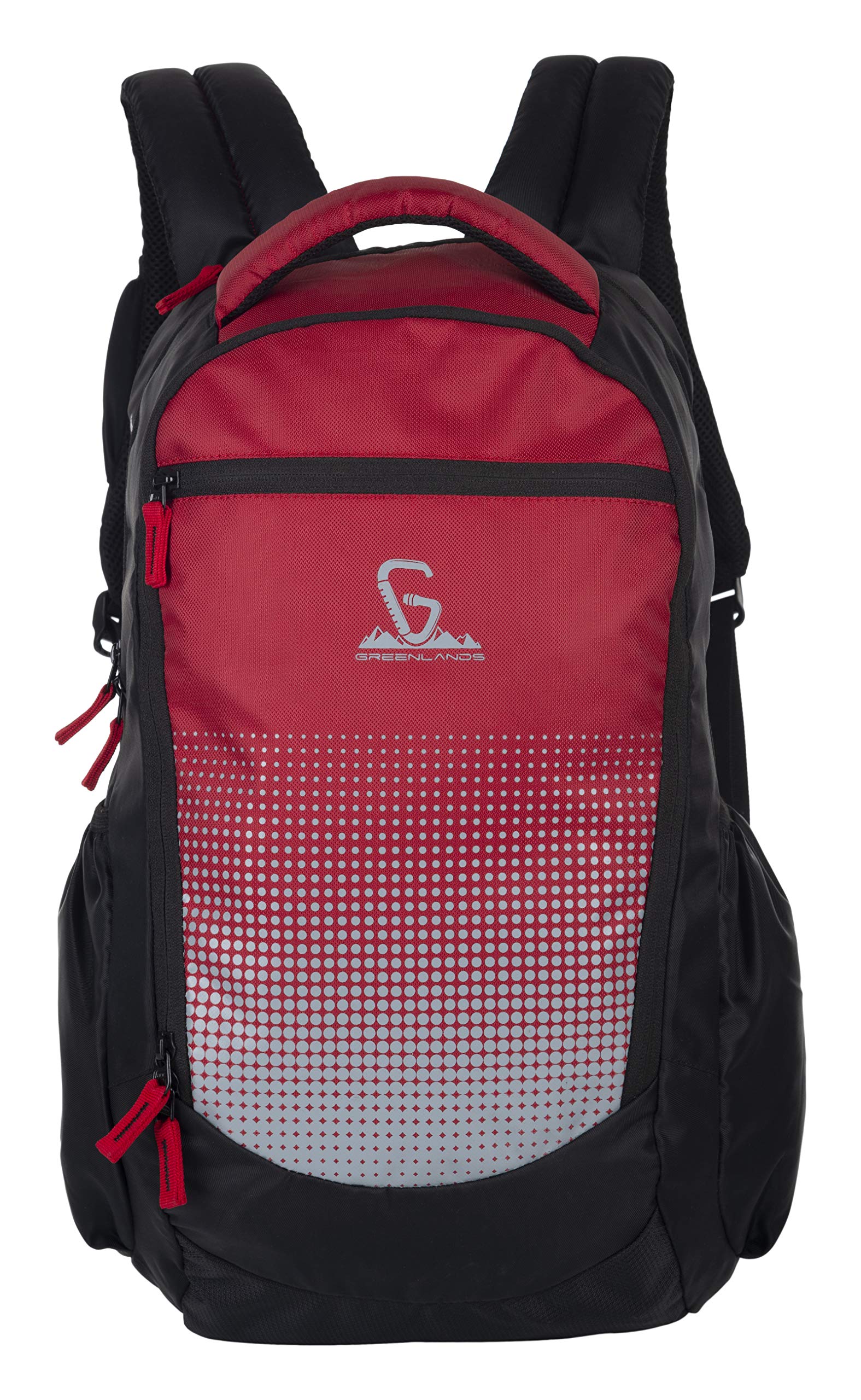 GREENLANDS VIGNETTE Graphic Backpack: Stylish and Durable Bagpack for Men, Women, and Children - Red, Perfect for School, College, and Travel (B08P3JXTGF) Amazon Price History, Amazon Price Tracker