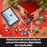 LEGO Mario Kart – Interactive Mario & Standard Kart - Toy Race Course with a Car, 3 Figures, a Podium & Barriers - Gamer Gift for 7+ Year Old Boys & Girls - 72043 - 8