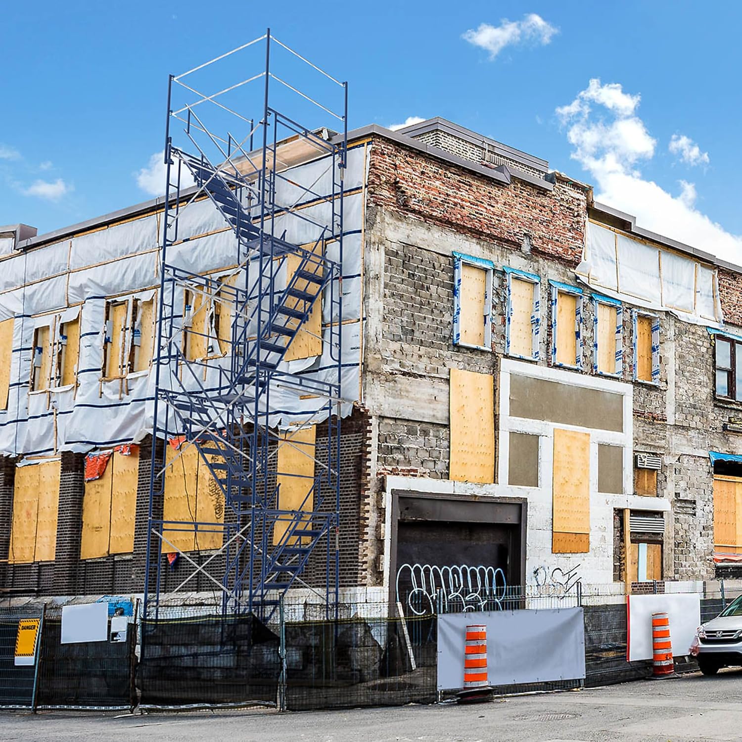 Metaltech Walk-Through Arch Frame - 76In.H x 60In.W, Model Number M-MA7660PS