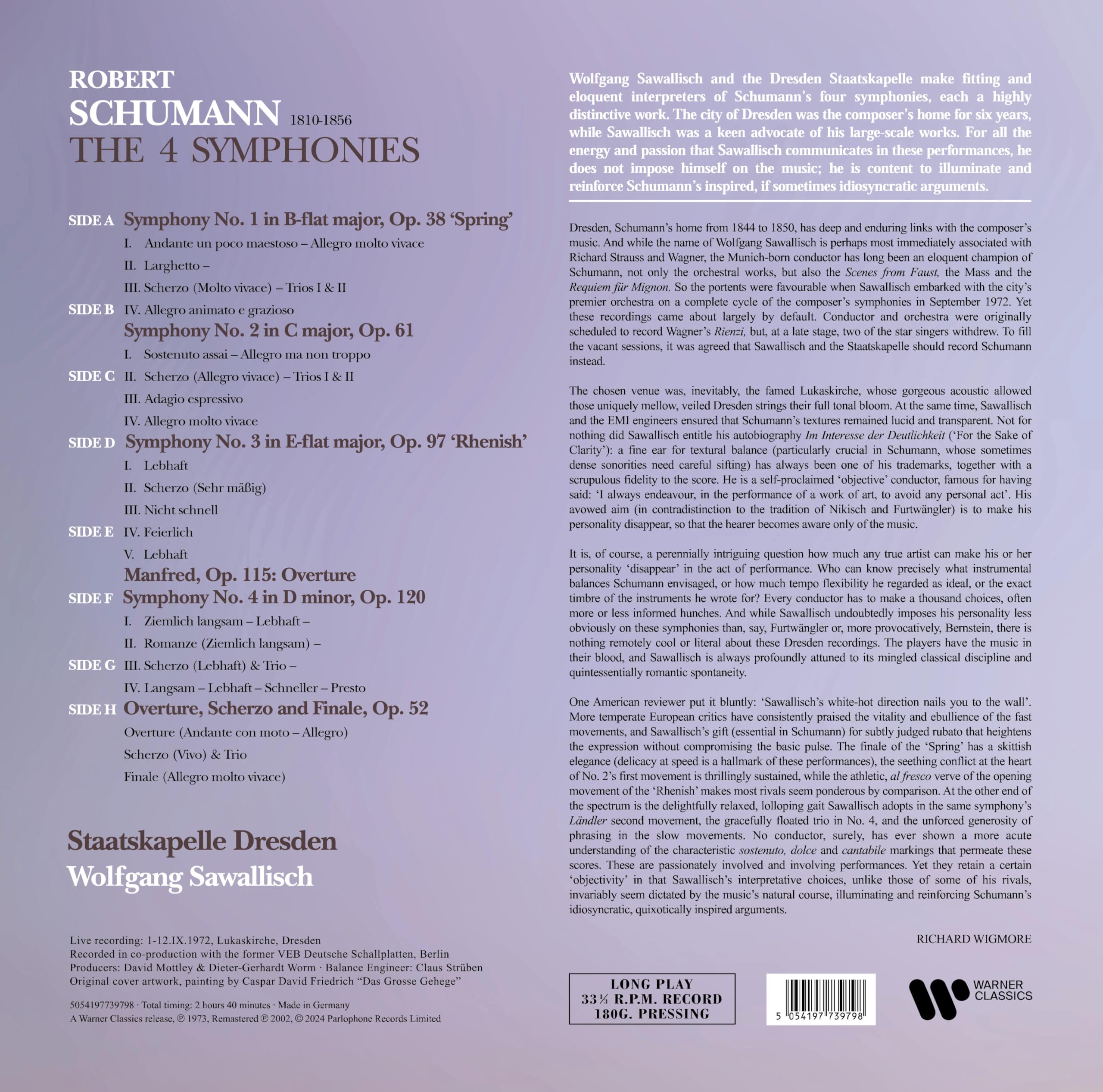 Schumann Symphonies Nos.1-4