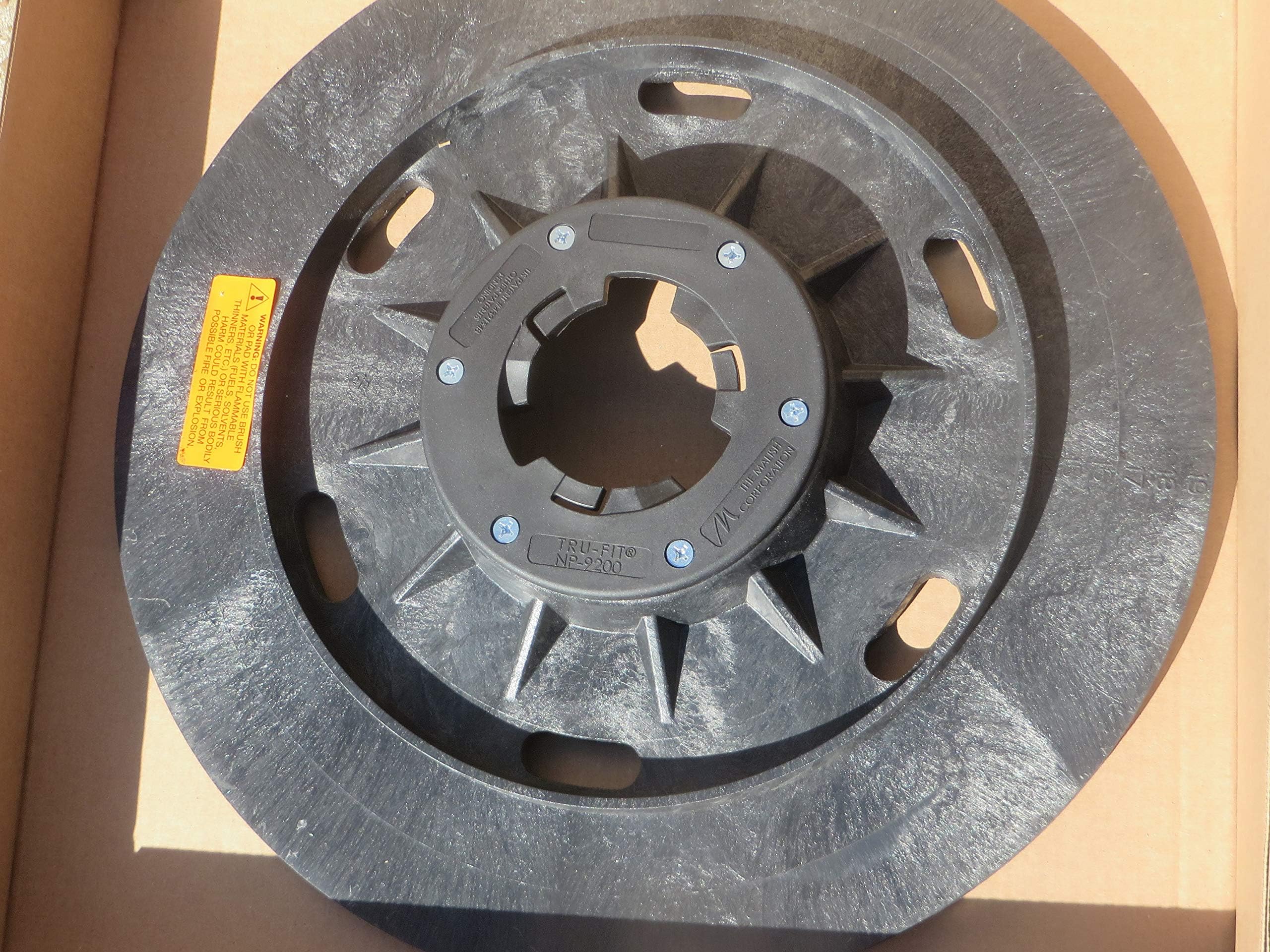 16 inch Mighty-Lok Pad Holder Driver for 17" Floor Machines Windsor - 86000120mF