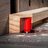 Vista 121 de Broca recta de doble acanaladura Freud, 15/64 x 3/4 de pulgada, con vástago de 1/2 pulgada, 12-096