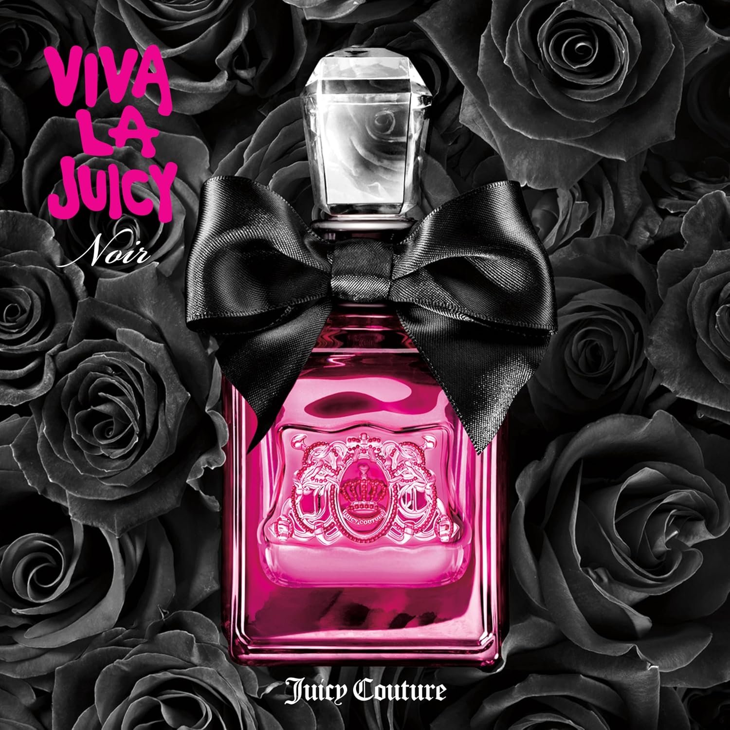Juicy Couture Viva La Juicy Noir Eau De Parfum, Women's Perfume with Notes of Wild Berries, Gardenia & Amber - Fruity & Floral, EDP Spray - Image 7