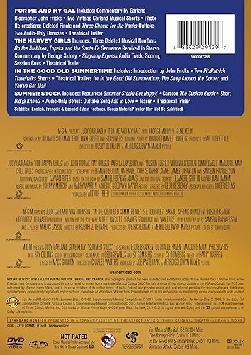 Miniatura 2 de TCM Greatest Classics Legends Judy Garland (The Harvey Girls For Me and My Gal Summer Stock In The Good Old Summertime)