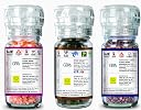 Lunn Pack of 3 Grinders | Himalayan Pink Salt 100g + Black Salt Kala Namak 100g + Black Pepper 45g | Natural Mineral Rich | Chemical Free | Refillable Salt & Pepper Mill Set | Healthy Kitchen Essentials gallery image
