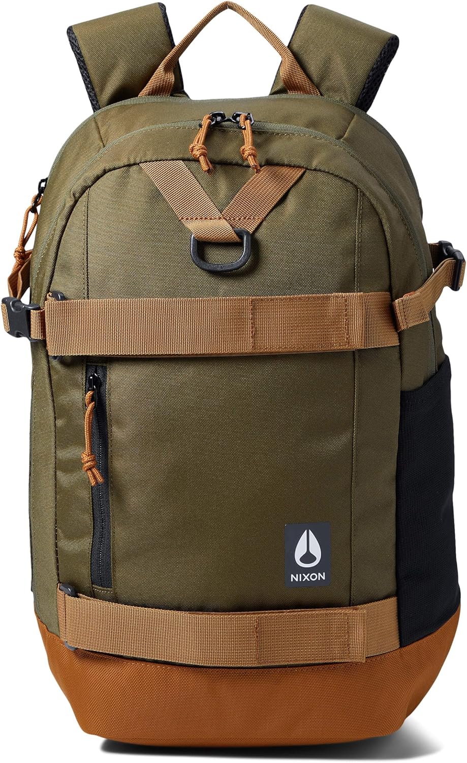 NIXON Gamma Backpack Dark Olive Made with REPREVE® Our Ocean™ and REPREVE