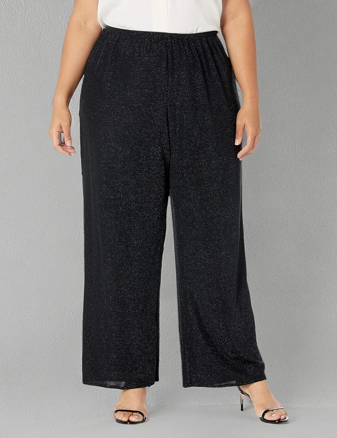 Alex Evenings Womens Plus Size Straight Leg Dress Pant (Plus Petite Sizes) Dress Pants - Image 3