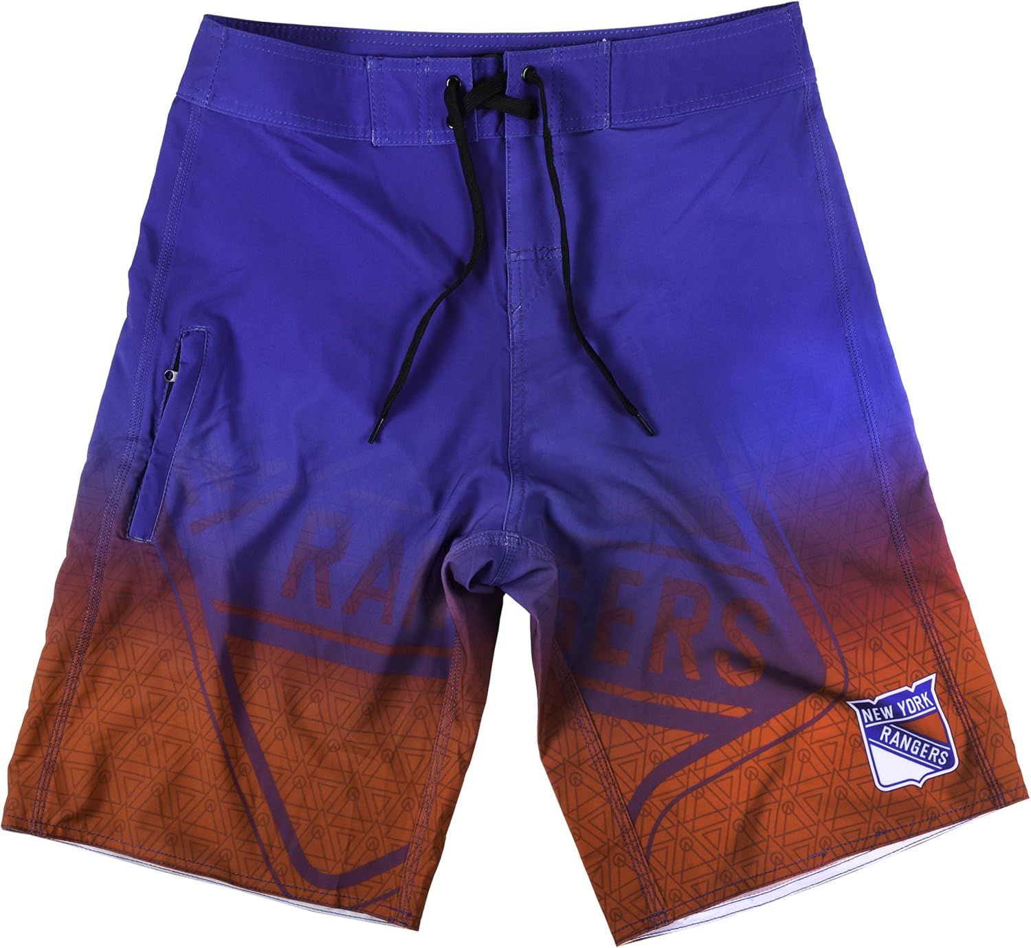 FOCO NHL New York Rangers Gradient Board Short Extra Large