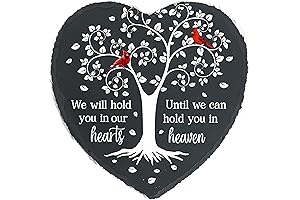 Cardinal Memorial Slate Stone - A Cherished Remembrance for Loved Ones Lost