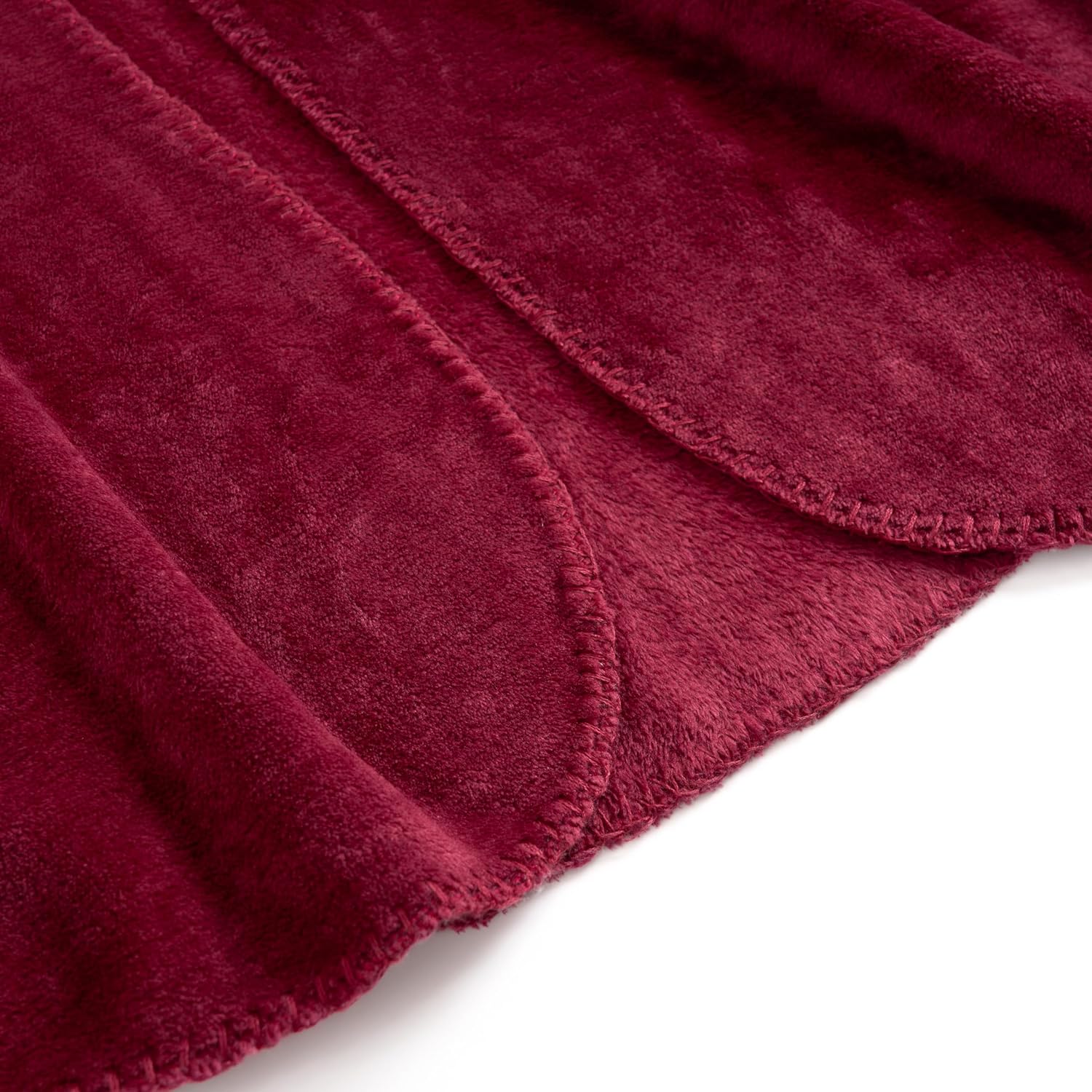 Keyocean Women Cape for Sleep, Easy On Cozy Fleece Bed Jacket Blanket for Elderly - Image 7