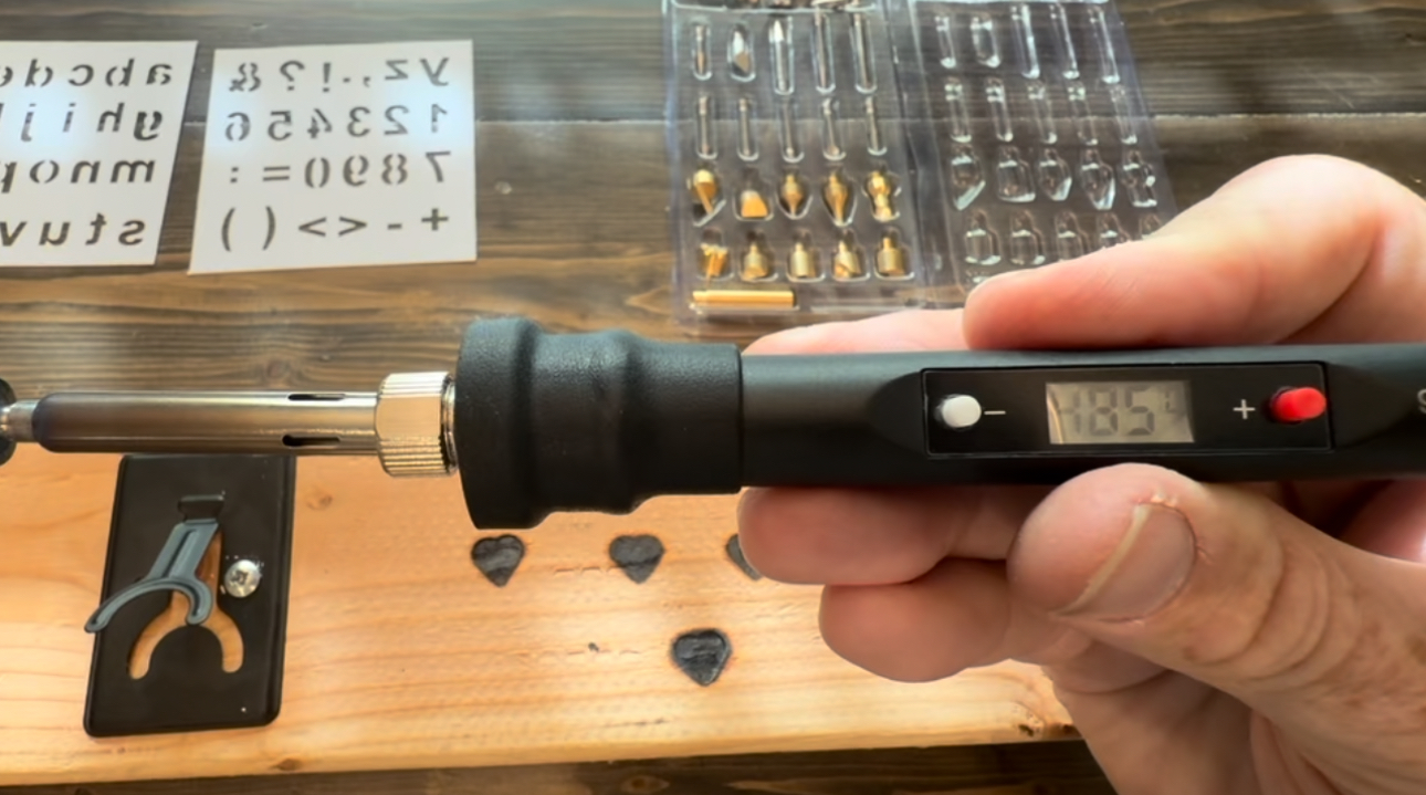 Pyrography Kit Injuries Watch Professional Pyrography Kit with 23 Wire Nibs on Amazon Live