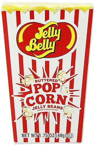Jelly Belly Caja de gomitas de palomitas de maíz, 1.75 onzas (paquete de 24)