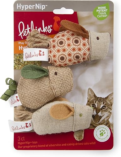 Miniatura 13 de Petlinks HappyNip Lemur Lights - Juguete electrónico de luz para gatos, contiene Silvervine y Catnip, funciona con pilas - Negro/Blanco, talla única