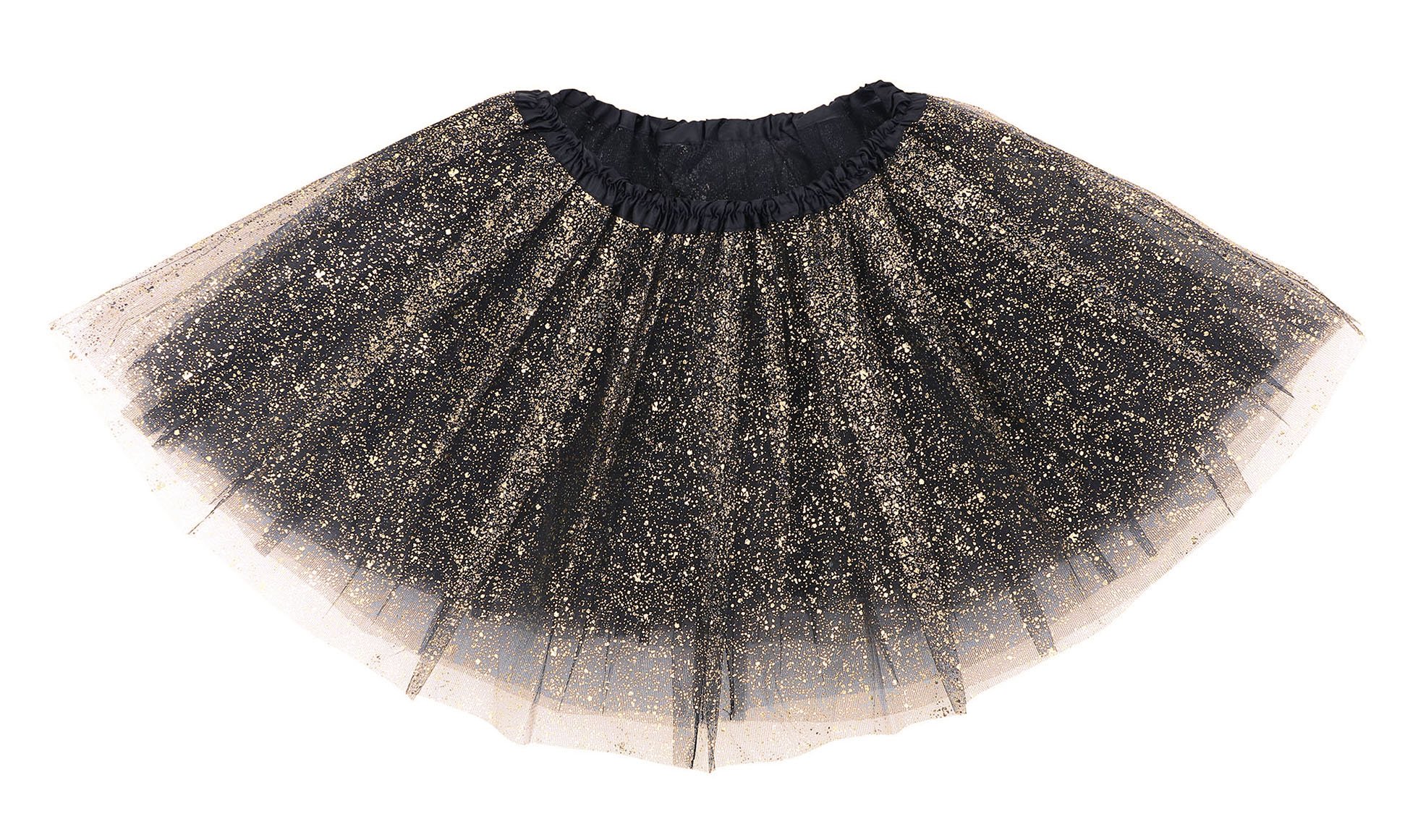 Simplicity Women's Adult Classic Elastic 3 or 4 Layered Tulle Tutu Skirt