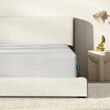 Leesa Full Size Youth Foam Mattress, Medium Firm Firmness, Soothing Foam and Responsive Memory Foam, 10", CertiPUR-US Certified Foam, 120-Night Trial
