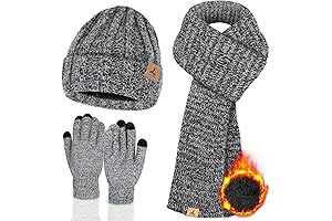 Winter Beanie Hat Scarf Gloves Set: Embracing Warmth and Comfort